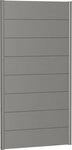 Biohort Sichtschutzelement, 8 Metall-Paneele und 2 F&uuml;hrungsschienen, LxH:...