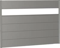 Biohort Sichtschutzelement, 5 Metall-Paneele, 1 Acrylglas-Paneel und 2...