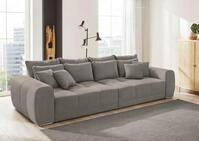 Jockenh&ouml;fer Gruppe Big-Sofa Moldau, B. 306 cm, mit Federkernpolsterung,...