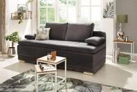 OTTO home Schlafsofa Berlin, B: 202 cm, Liegel. 158x200 cm, Bettfunktion, Bettkasten