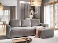 Masseno Ecksofa POTARO mit Schlaffunktion L-Form, Sofa mit Bettkasten