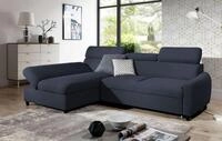 Fun M&ouml;bel Ecksofa Schlafsofa Sofa ANTON XS in Stoff Esito, Inkl. Bettkasten,