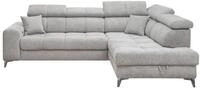 ED EXCITING DESIGN Ecksofa Sydney L-Form mit Bettfunktion, Bettkasten,