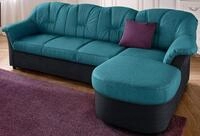 DOMO collection Ecksofa FLORES Schlafsofa, 233x142x86 cm, L-Form, whlw. mit