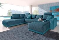 Jockenh&ouml;fer Gruppe Wohnlandschaft Orlando U-Form, B: 337 cm, mit Bettfunktion,