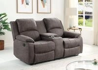 OTTO home 2-Sitzer Cicero, Lederoptik, Kinosofa, man. Relaxfunktion, TV-Sessel,...