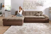 DOMO collection Ecksofa MORIC 300x172 cm, XXL-Sofa mit viel Platz, L-Form, auch...