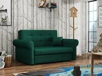 MIRJAN24 Schlafsofa Viva Silver II, 2 Sitzer Polstersofa mit Schlaffunktion