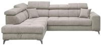 ED EXCITING DESIGN Ecksofa Sydney L-Form mit Bettfunktion, Bettkasten,