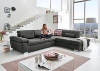 Die PlanBar Ecksofa MP-IN17041 L-Form, Breite 320 cm, mit Sitztiefenverstellung,