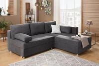Home affaire Ecksofa Italia L-Form, B: 217 cm, Bettfunktion, Bettkasten & 1