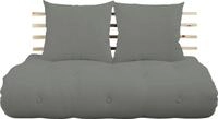 Karup Design Schlafsofa Shinsano, futonstil, R&uuml;ckenrahmen und zweiteiligem