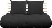 Karup Design Schlafsofa Shinsano, futonstil, R&uuml;ckenrahmen und zweiteiligem