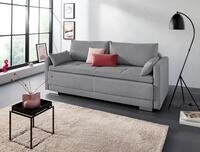 OTTO home Schlafsofa Berlin, B: 218 cm, Liegel. 160x198 cm, Bettfunktion, Bettkasten