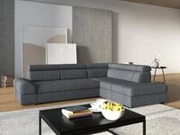 sit&more Ecksofa Broadway L-Form, mit verstellbaren Kopfteilen, wahlweise mit