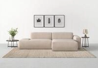 TRENDMANUFAKTUR Ecksofa Braga, mit hochwertigem Kaltschaum, L-Form,...