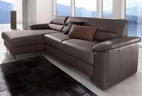 sit&more Ecksofa Ascara L-Form, inklusive Boxspring/Federkern-Polsterung, wahlweise