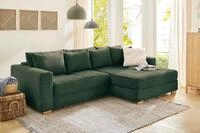 Jockenh&ouml;fer Gruppe Ecksofa Kampen L-Form, B: 288 cm, mit Bettfunktion, Bettkasten &