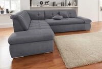 DOMO collection Ecksofa MORIC Massiv! - Belastbar bis 140 kgxSitz, hochwertig &