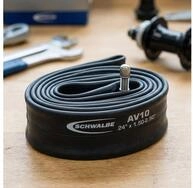 Schwalbe Fahrradschlauch Schwalbe Schlauch AV10 24x1.50-2.50 Zoll ETRTO...