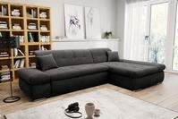 DOMO collection Ecksofa MORIC Massiv! - Belastbar bis 140 kgxSitz, 300x172 cm,