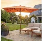 MCW Sonnenschirm MCW-C57, Wasser-, und schmutzabweisender Stoff, Winddach,