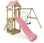 Wickey Spielturm FreeFlyer &ndash; Kletterger&uuml;st mit Sandkasten, Rutsche &...