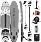 Aukai SUP-Board PRO 320cm, 2in1 Aufblasbares Stand up Paddle Set mit Kajak-Sitz,