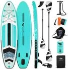 Aukai SUP-Board PRO 320cm, 2in1 Aufblasbares Stand up Paddle Set mit Kajak-Sitz,