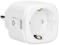 Alecto SMART-PLUG20 Smarte Zweifach-Steckdosenleiste, Wi-Fi, integrierter