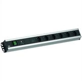 Bachmann HANDWERKERLEISTE 6xCEE7/3 1xGVS-Plus 1xSchalter 2,0m Steckdosenleiste,