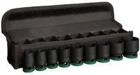 BOSCH Steckschl&uuml;ssel PRO Impact Socket Set, 1/2&Prime;, Standard, 9‑tlg 2608003038
