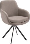 Musterring Esszimmerstuhl Tavia (Set, 2 St), Stativgestell Eisen schwarz,
