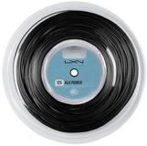 Luxilon Tennissaite Alu Power 1.25 (Haltbarkeit+Power) schwarz 200m Rolle,