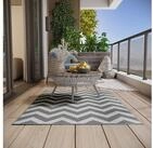 Outsunny Outdoorteppich wasserdichter Kunststoffteppich, f&uuml;r Terrasse, Balkon,