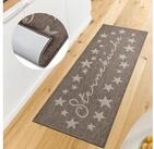 HANSE Home K&uuml;chenl&auml;ufer Sternek&uuml;che, rechteckig, H&ouml;he: 5 mm, L&auml;ufer, Rutschfest,