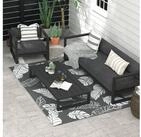Outsunny Outdoorteppich Campingteppich mit Doppelseitigem Design, Wetterfest