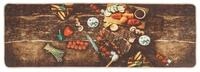 vidaXL Teppich K&uuml;chenteppich Mehrfarbig 60x180 cm Waschbar, Rechteckig, H&ouml;he: 180