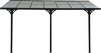 WESTMANN Terrassendach Bruce, BxT: 435x300 cm, Bedachung Doppelstegplatten, Rahmen