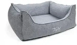 TrendPet Tierbett VitaBed Style Grau - Orthop&auml;disches Hundebett, 100% Polyester, 5cm