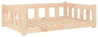 vidaXL Tierbett, Hundebett 95,5x65,5x28 cm Massivholz Kiefer
