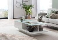 SalesFever Couchtisch im minimalistischen Stil, Elegante Tischplatte aus...