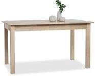 Finori Esstisch Esstisch Coburg Ausziehtisch Sonoma Eiche dekor ca. 140-180x80 cm,