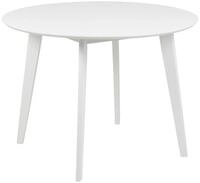 ACTONA GROUP Esstisch Roxby Esstisch &Oslash;105 cm wei&szlig;. (1-St)