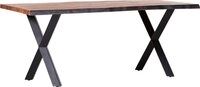 Woodford Baumkantentisch Rasmus holzfarben 100x76 Woodford Baumkantentisch Rasmus holzfarben 100x76