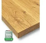 holz4home&reg; Esstischplatte Massivholz Eiche I Gerade Kante I Massivholzplatte