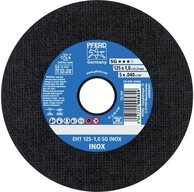 Pferd Trennscheibe PFERD TOOLS EHT 125-1,0 SG INOX 61341116 Trennscheibe gerade 125
