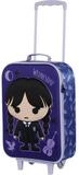 Wednesday Kinderkoffer Chibi-Soft 3D Trolley Unisex Kinder, Kinderkoffer,