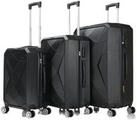 Cheffinger Kofferset Reisekoffer ABS-03 Koffer 3-teilig Hartschale Trolley Set