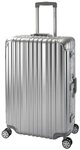 Travelhouse Hartschalen-Trolley London, 4 Rollen, TSA Zahlenschloss Aluminium-Rahmen